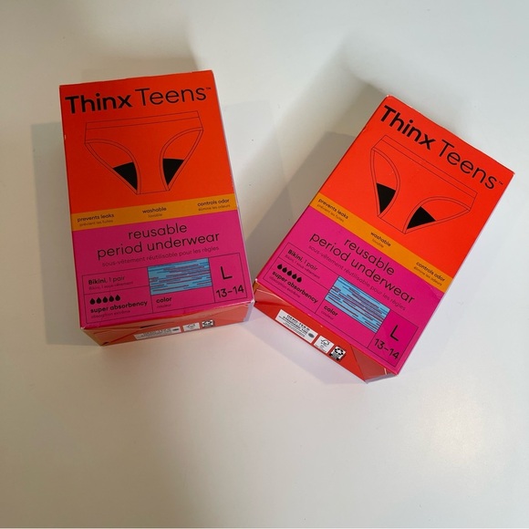 Thinx Teens period bikini panties 2 - Picture 2 of 9